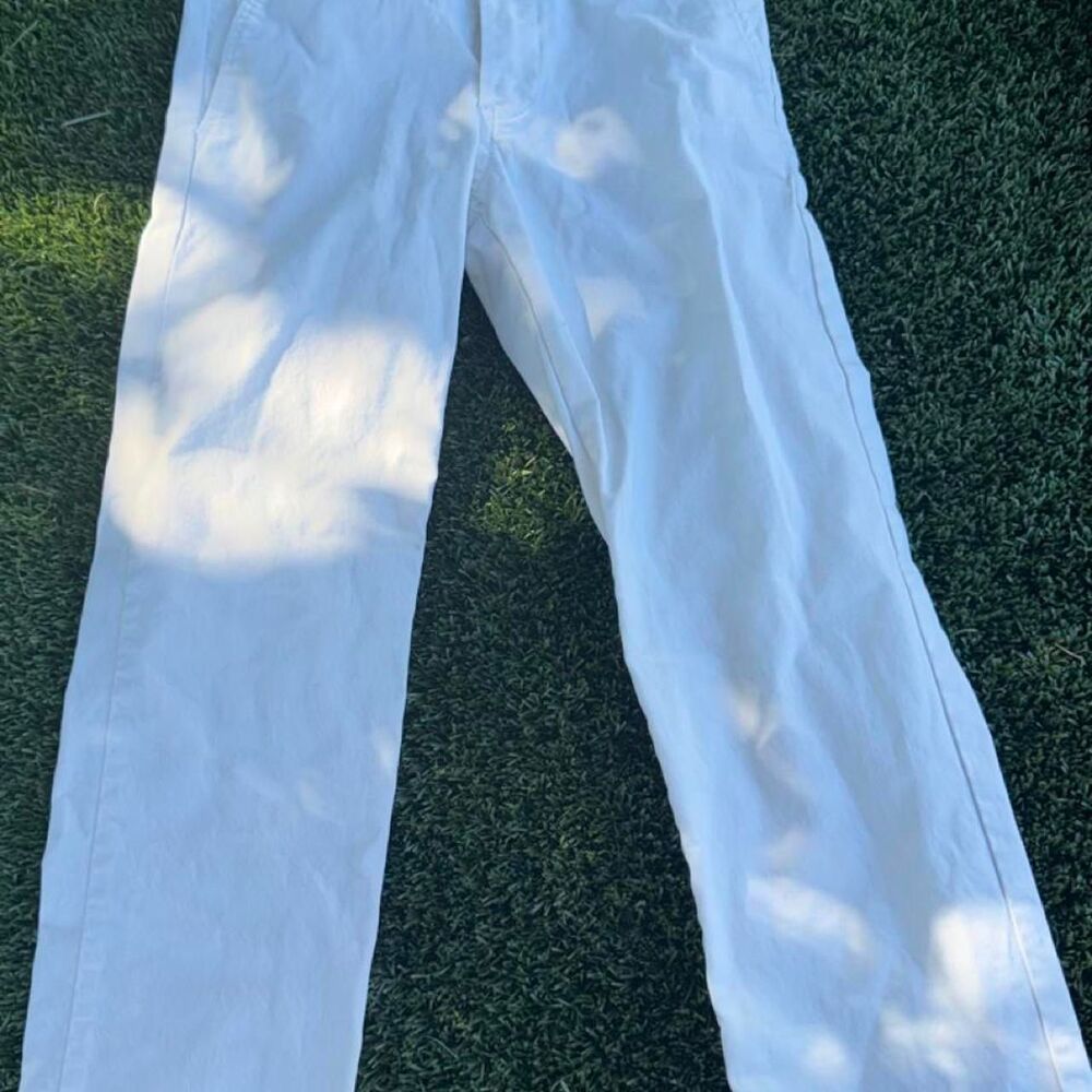 Ralph-lauren Women's White and Cream Trousers